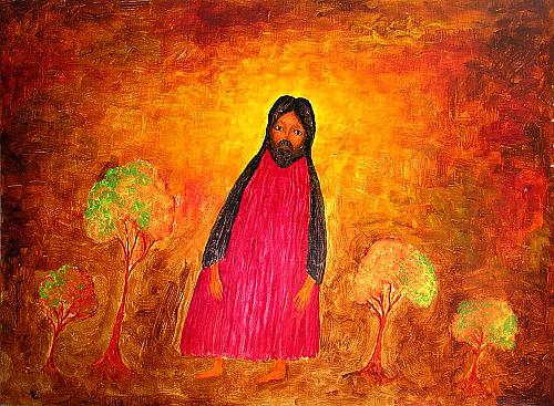Christ in the Garden of Gethsemane Christian - oil painting