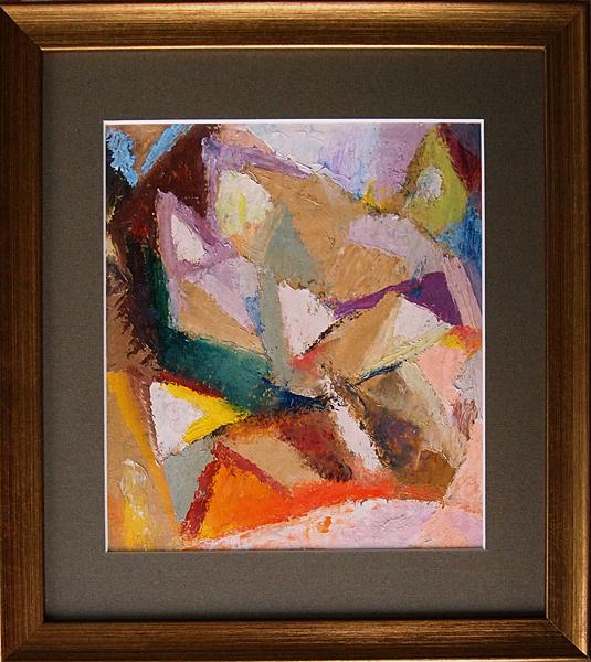 Untitled abstract art - oil painting