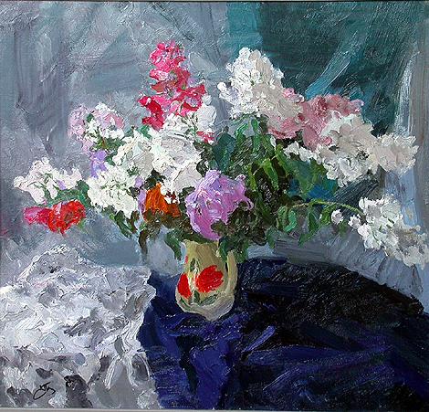 Flowers flower - oil painting
